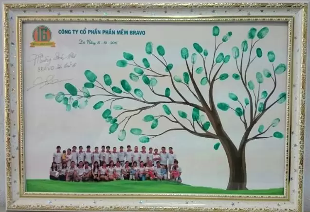 Bức tranh “in vân tay” của BRAVO-ĐN